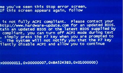 电脑蓝屏怎么回事呢_电脑蓝屏怎么回事儿?